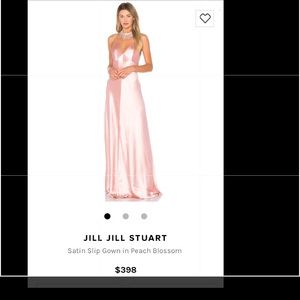 Satin pink prom dress!